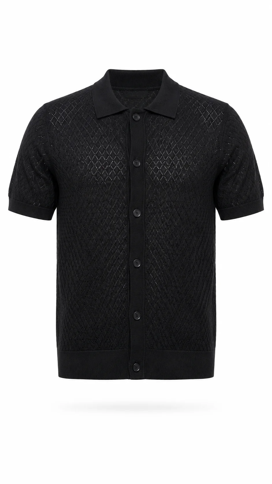 Textured Knit Shirt-2