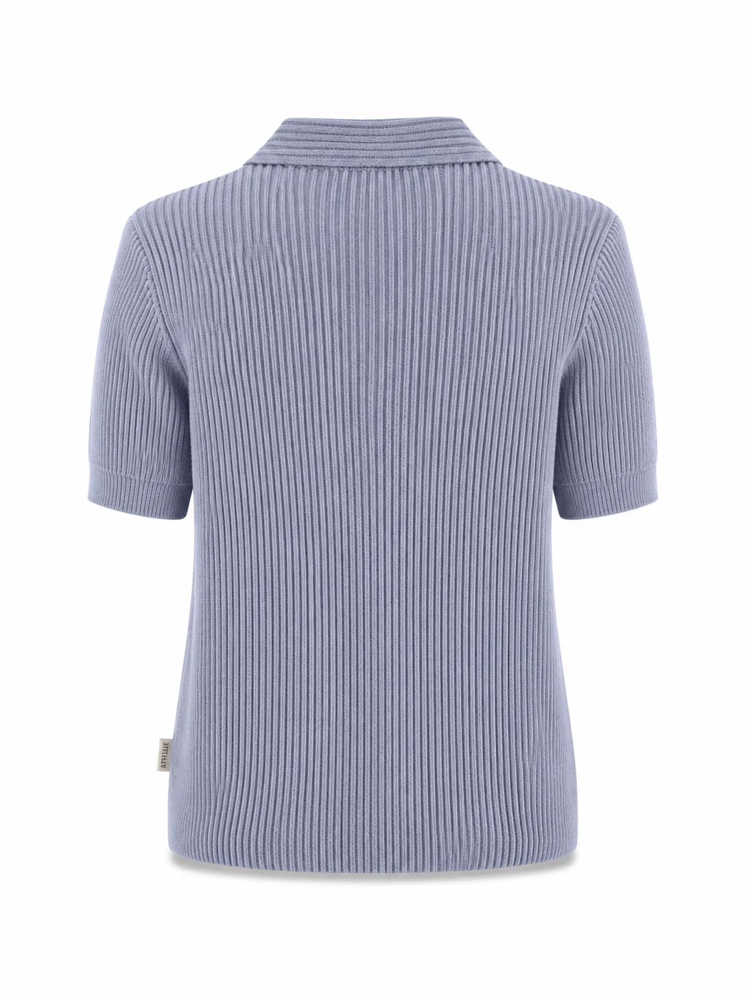 Textured Rib Knit Polo - Image 12