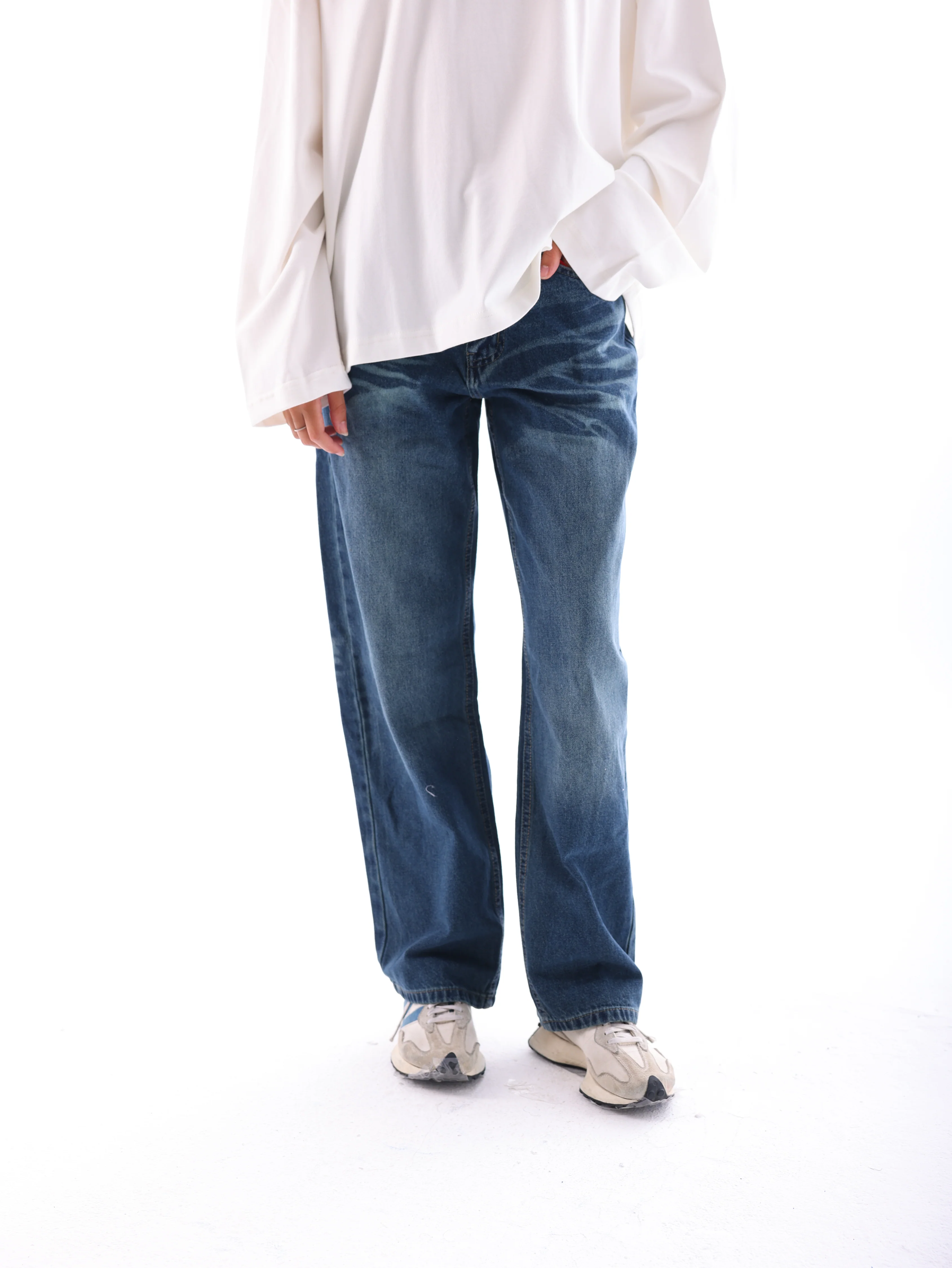The Denim Brush Pants - Image 5