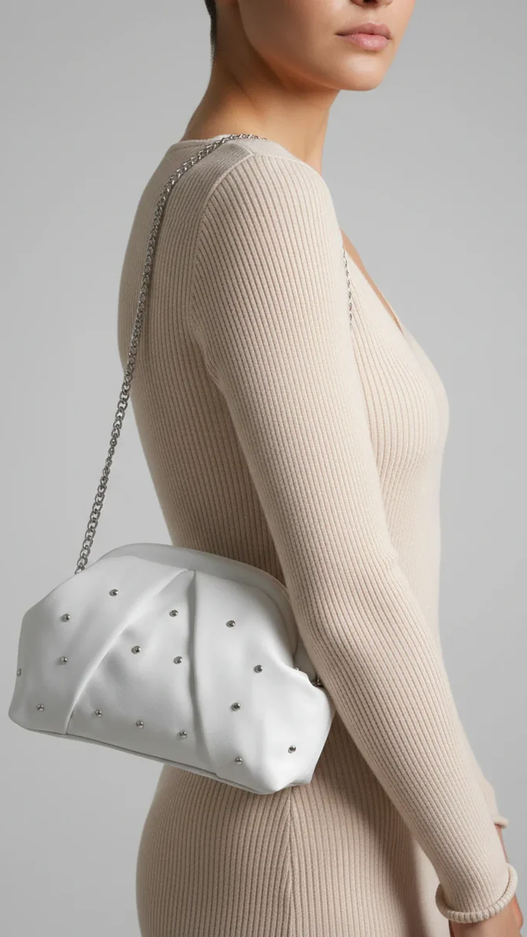 The Nova Ruched Clutch - Image 7