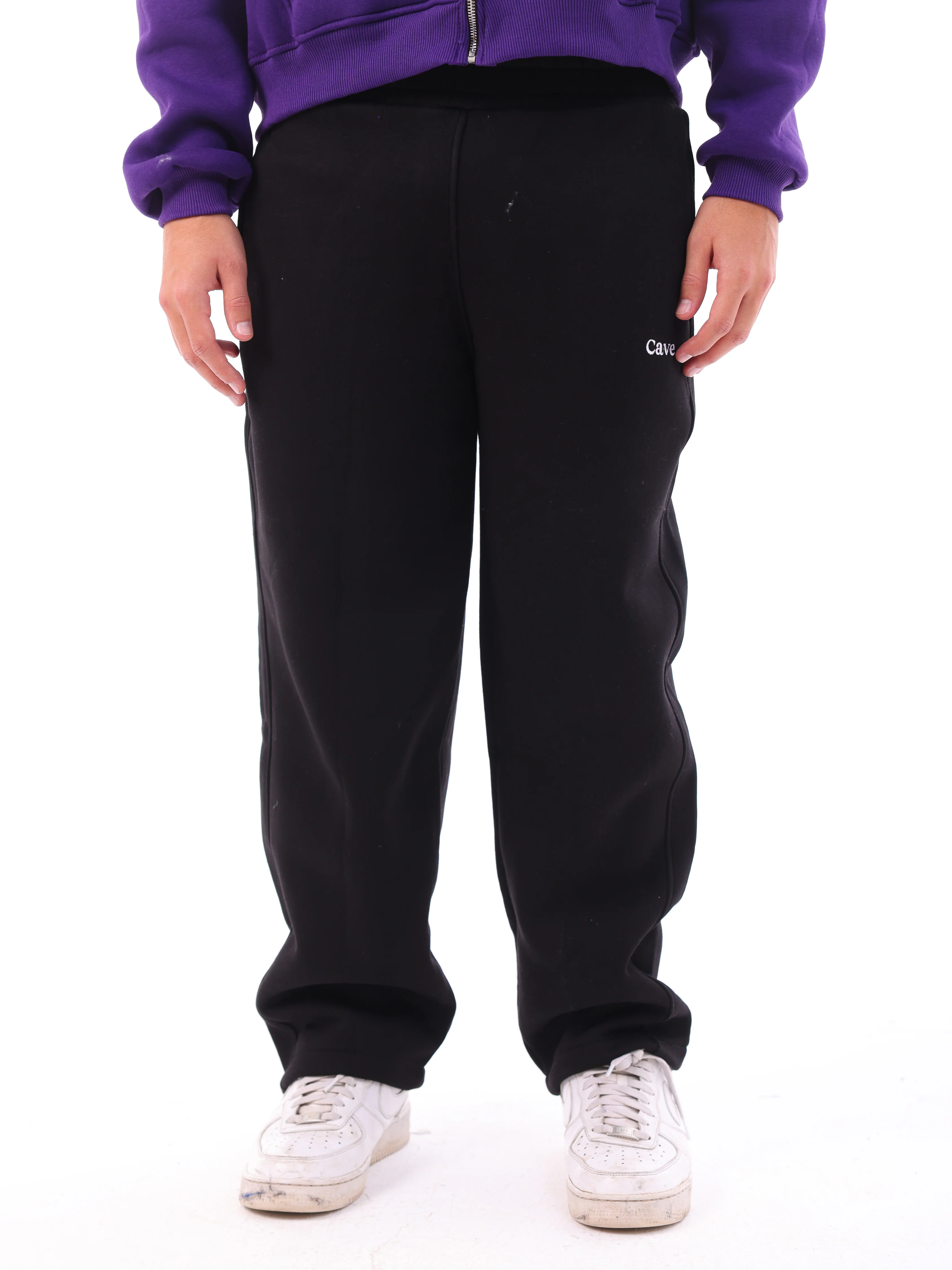 Wide-Leg Sweatpants