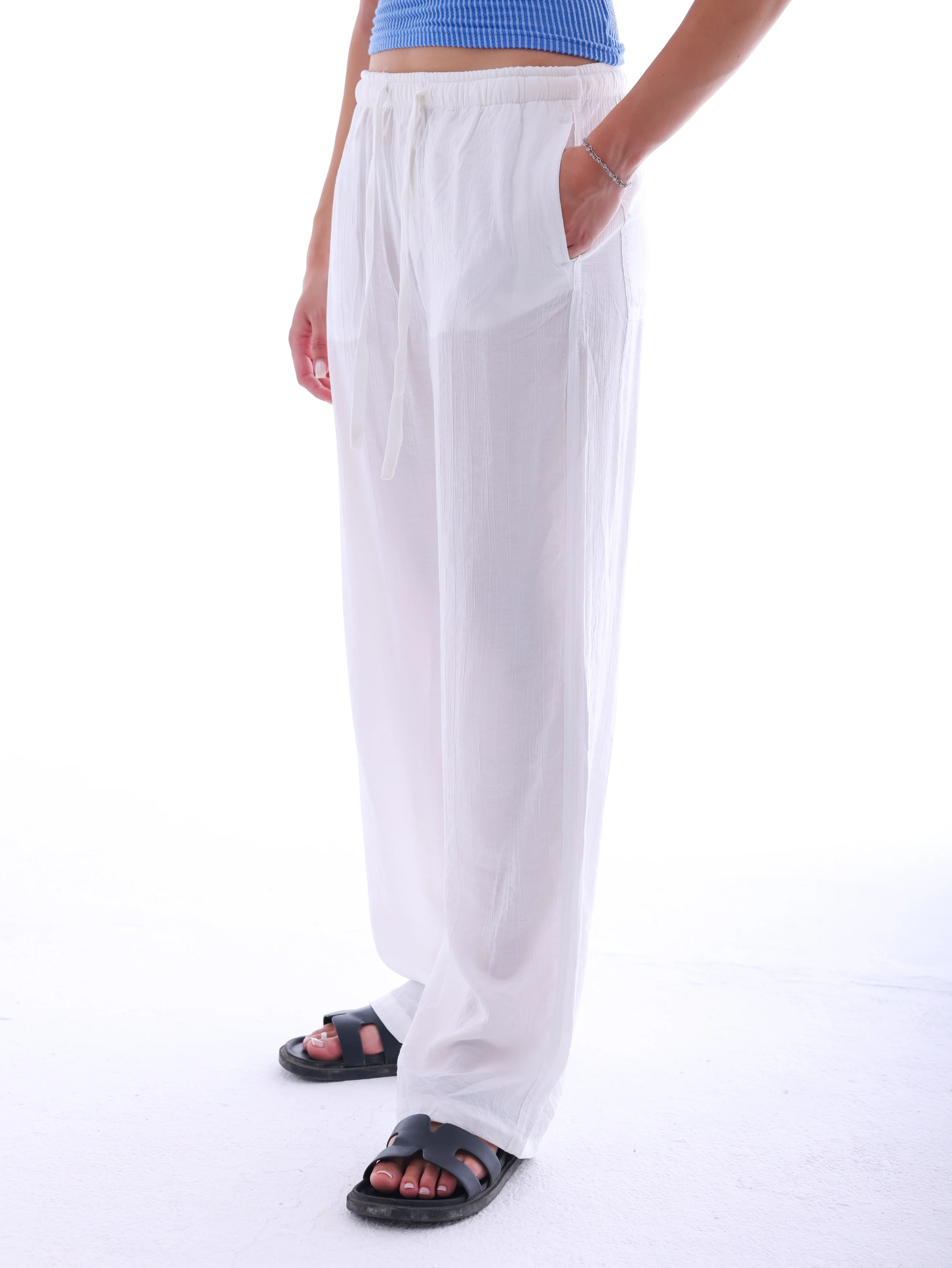 Women's Crinkle Pants - Image 4